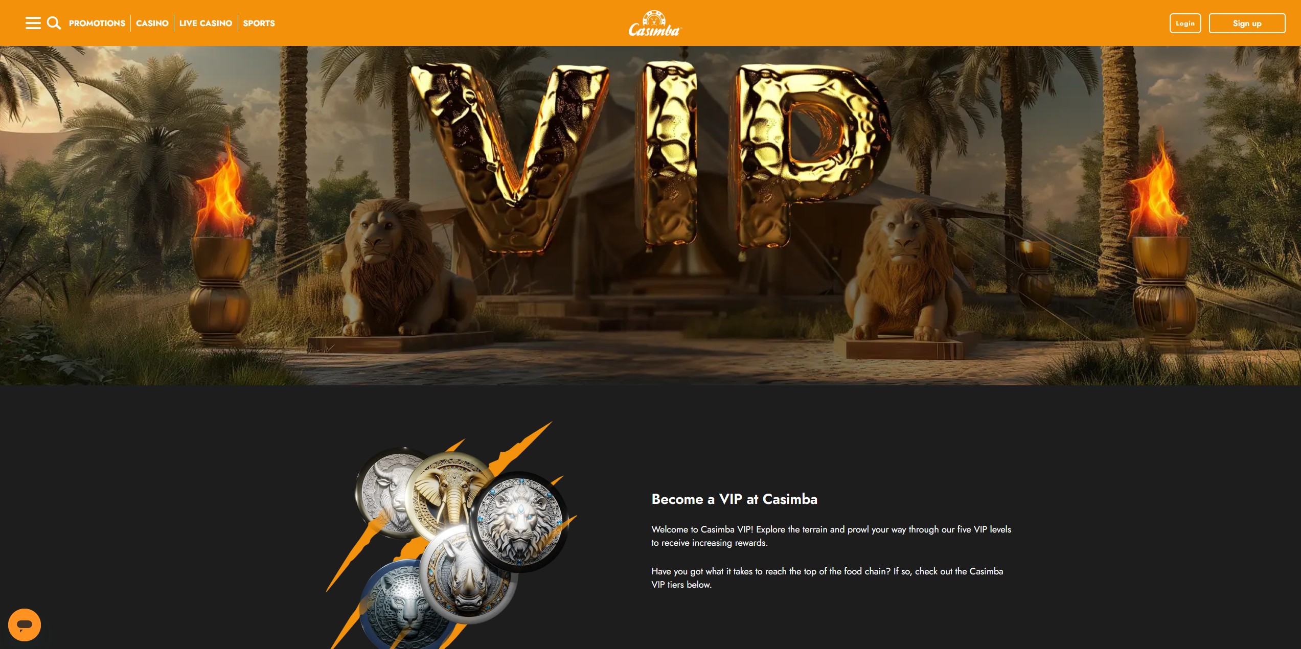 Casimba Casino screenshot 5