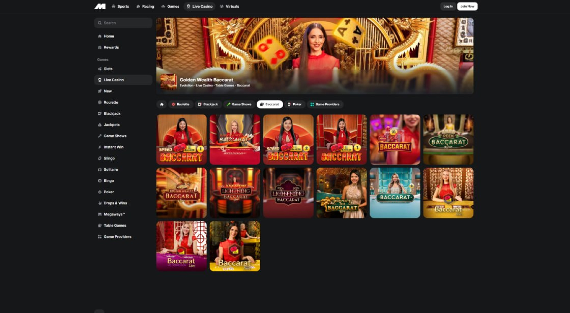 Midnite Casino screenshot 3