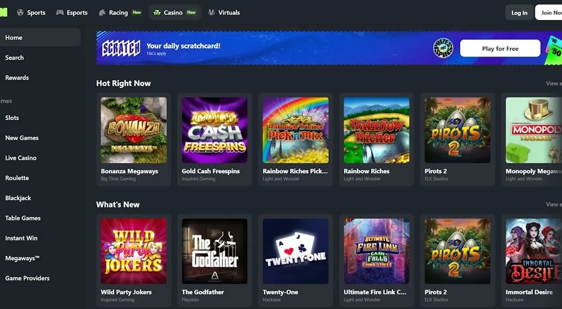 3. Midnite Casino - Strong Skrill Casino Value